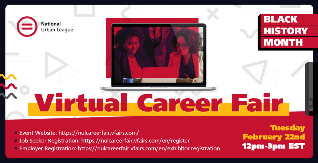 Virtual Career Fair flyer