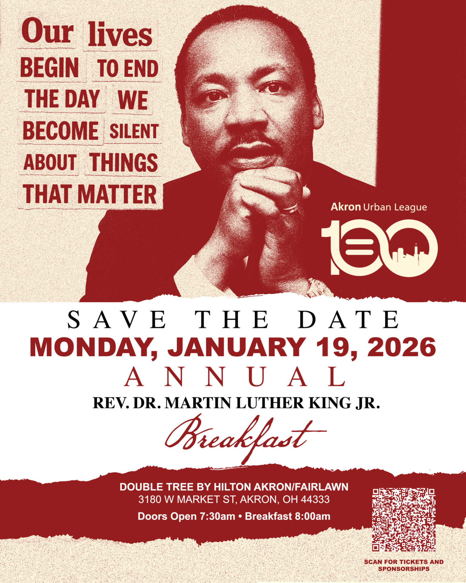 MLK Breakfast 2026 Flyer
