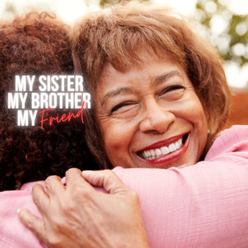 women embracing