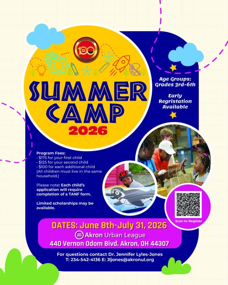 Registration Now Open: Summer Camp 2026 at Akron Urban League!